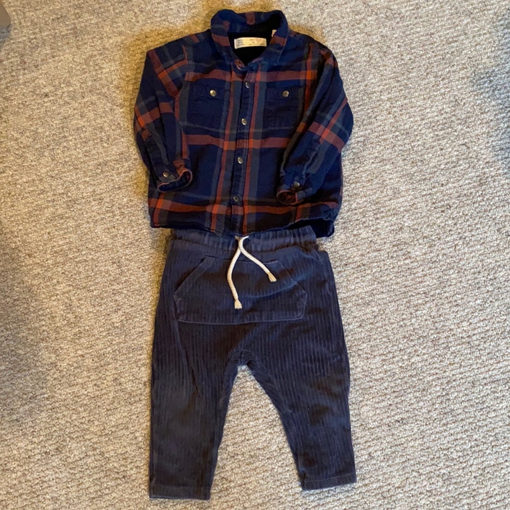 Fall Zara boys outfit